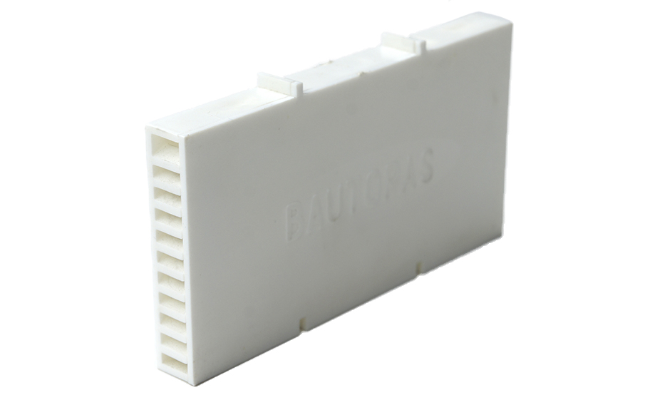 Вентиляционно-осушающая коробочка BAUT белая, 115*60*12 мм