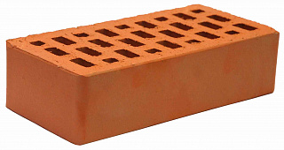 Кирпич одинарный рабочий красный М-175 ГЖЕЛЬ