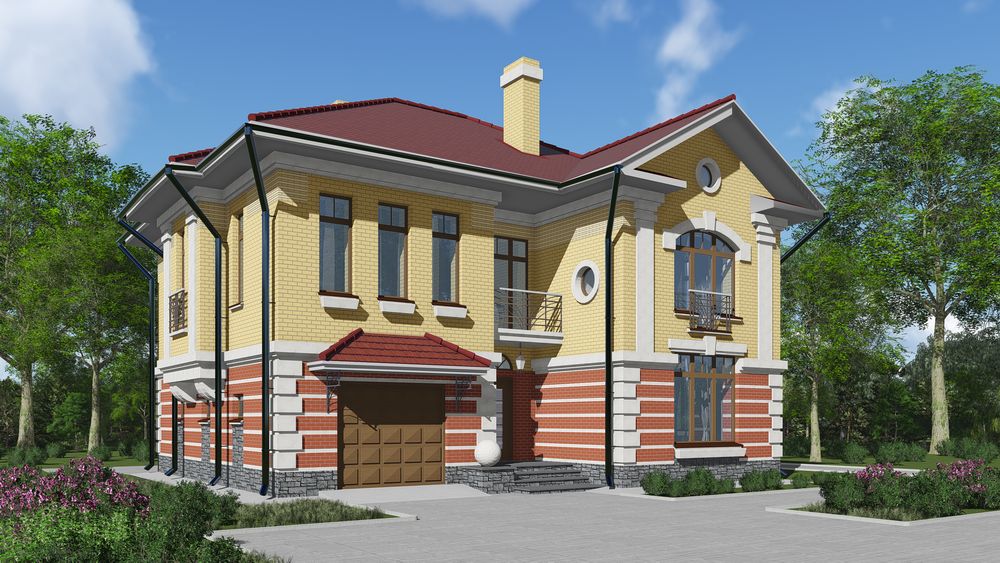 Облицовочный пустотелый, М-150,120x250x65, белый бархат, Керма