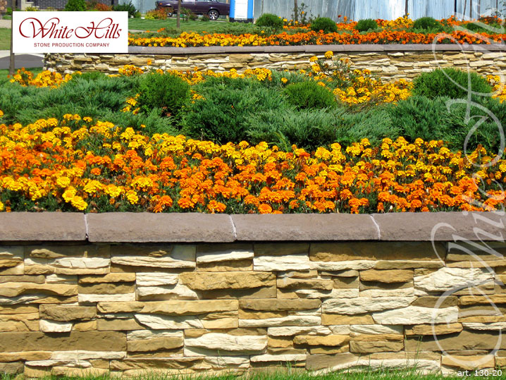 Облицовочный камень White Hills, Уорд Хилл, цвет 130-20