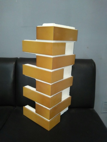 Natural Braun Struktur, Толщина 30 мм, Фасадные Термопанели Rufford