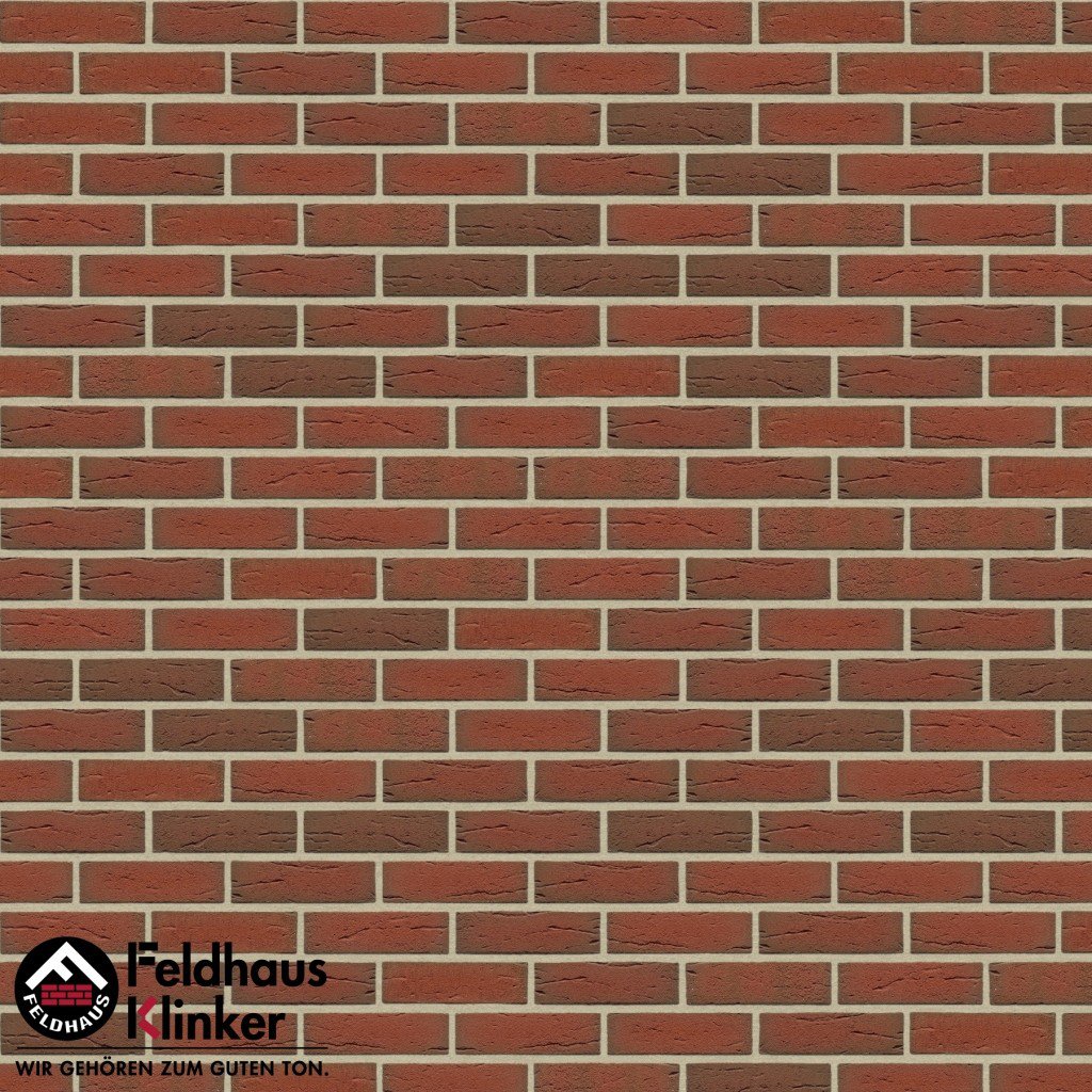 Фасадная плитка ручной формовки Feldhaus Klinker R307 Ardor rustico NF14, 240*14*71 мм